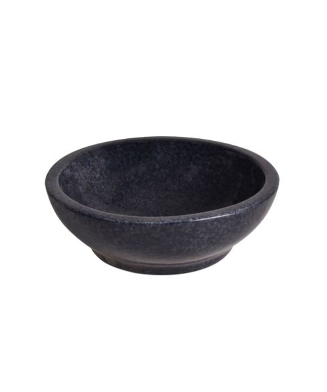 FERRUM TORI BACHA VASIJA MARMOLADO NEGRO Ø 38 CM L242K MN TOR-BH-045-MN