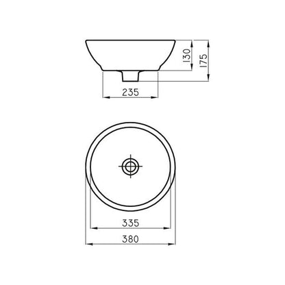FERRUM TORI BACHA TORI VASIJA Ø 38 CM L242K MN TOR-BH-045-MN