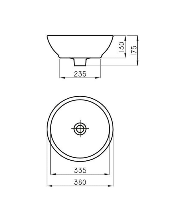 FERRUM TORI BACHA VASIJA Ø 38 CM L242K TOR-BH-045-BL
