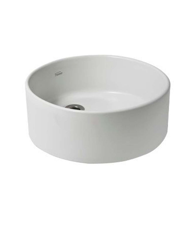FERRUM TORI BACHA REDONDA 365 MM BLANCO SATINADO L244N TOR-BH-007-BS