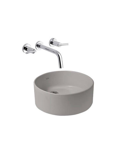 FERRUM TORI BACHA REDONDA GRIS SATINADO 365 MM L244N TOR-BH-007-GS