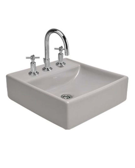 FERRUM TORI BACHA CUADRA GRIS SATINADO 40CM L324N TOR-BH-008-GS