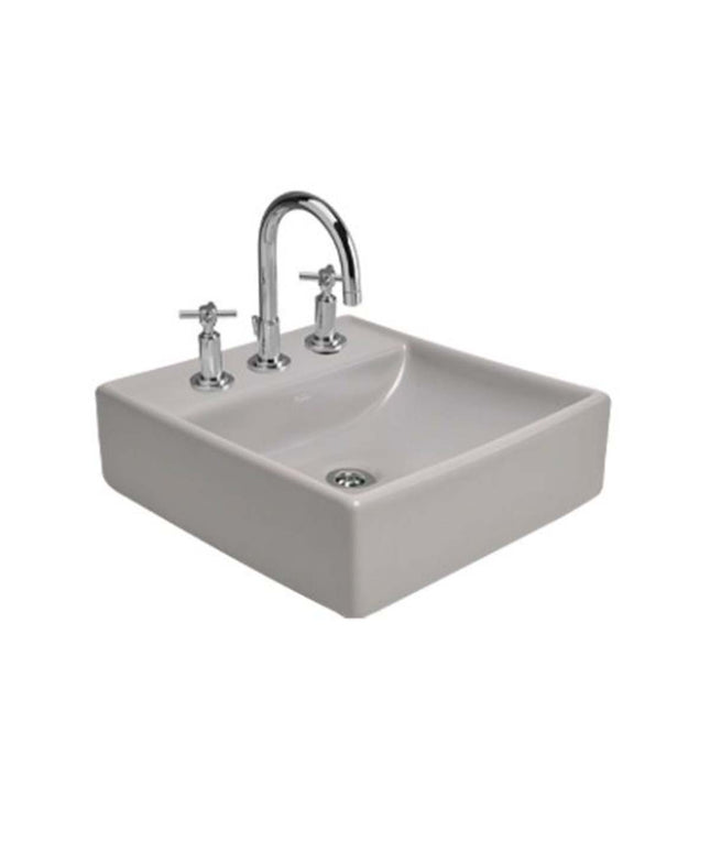 FERRUM TORI BACHA CUADRA GRIS SATINADO 40CM L324N TOR-BH-008-GS
