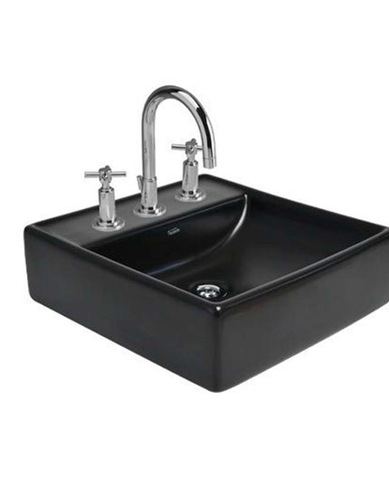 FERRUM TORI BACHA CUADRA NEGRO SATINADO 40CM L324N TOR-BH-008-NS