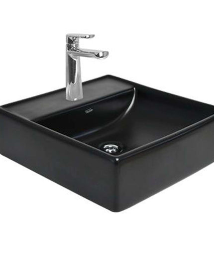 FERRUM TORI BACHA CUADRA 40CM NEGRO SATINADO L325N TOR-BH-009-NS
