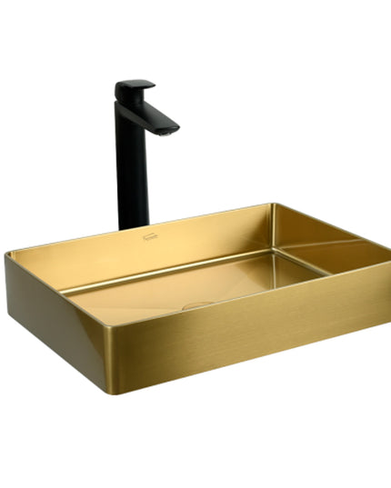 FERRUM MOLA BACHA APOYAR RECTANGULAR ACERO INOXIDABLE BRONCE L5136-GB MLA-BH-513-GB