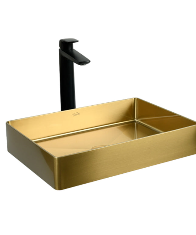 FERRUM MOLA BACHA APOYAR RECTANGULAR ACERO INOXIDABLE BRONCE L5136-GB MLA-BH-513-GB