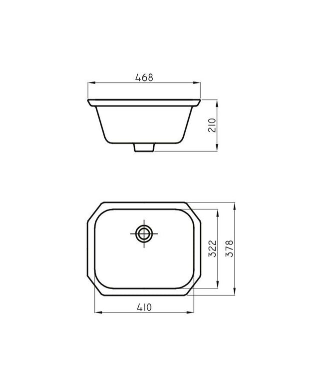 FERRUM ARMONICA BACHA ESQUEL CUADRA LB818 ARM-BH-163-BL