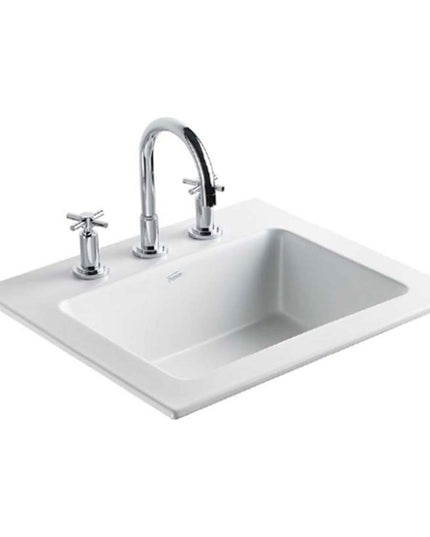 FERRUM SYMI STOCK LAVATORIO 3 AG S/R CUADRA LDS3F-B SYM-MS-005-BL