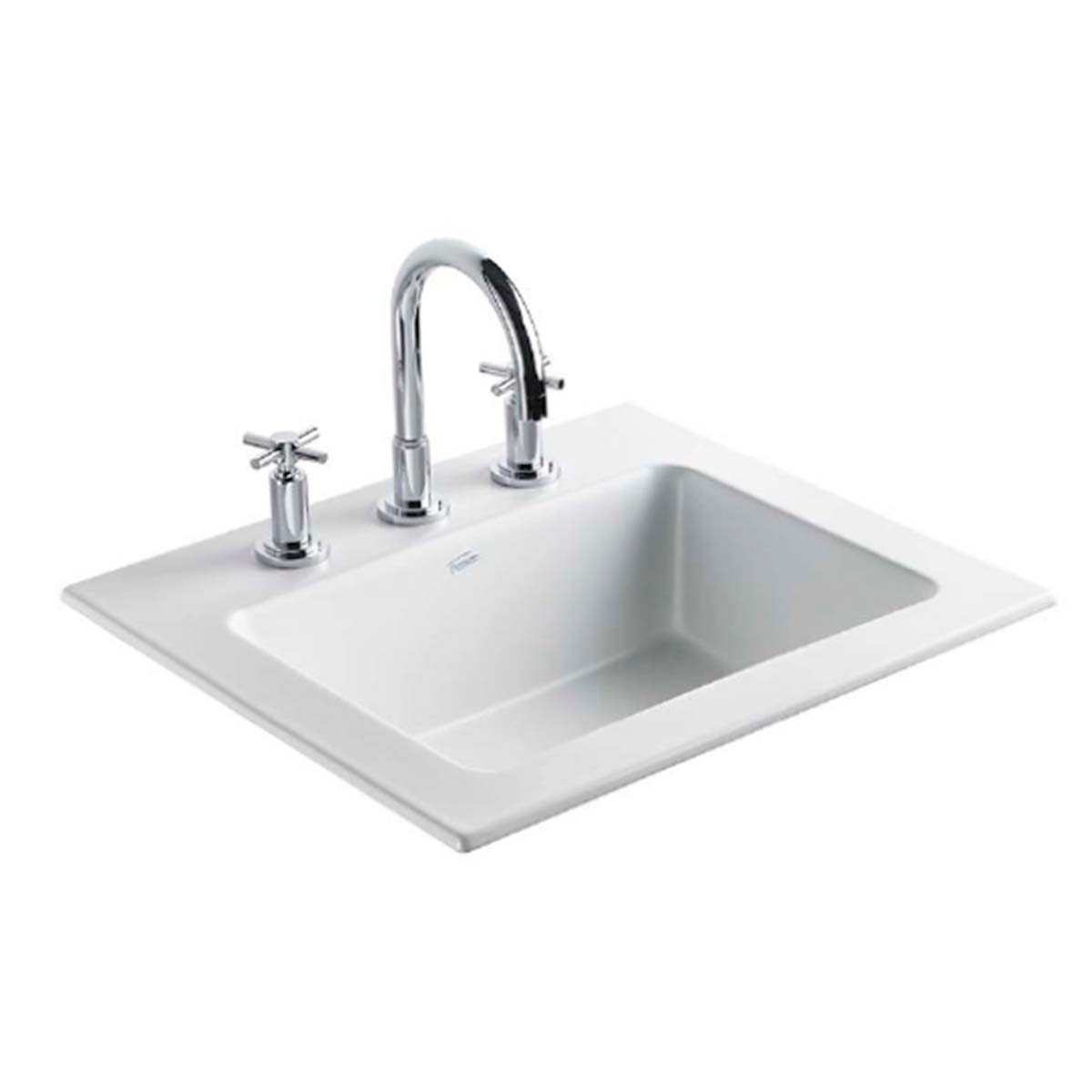 FERRUM SYMI STOCK LAVATORIO 3 AG S/R CUADRA LDS3F-B SYM-MS-005-BL
