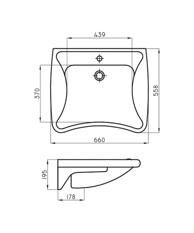 FERRUM ESPACIO LAVATORIO 1 AG. SOP MOVIL LEM1F ESP-LV-103-BL