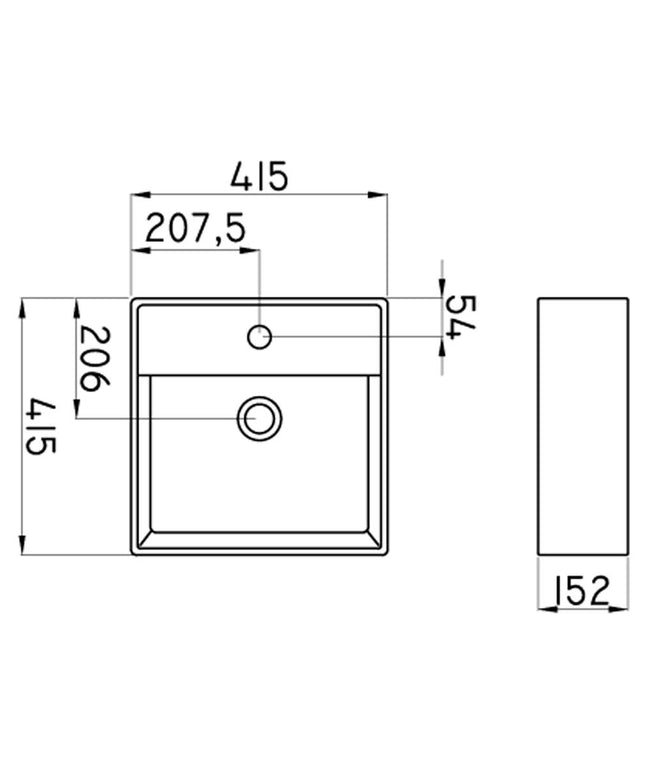 FERRUM TORI BACHA APOYAR CUADRA MEDIANA 1 AG LK094 TOR-BH-061-BL