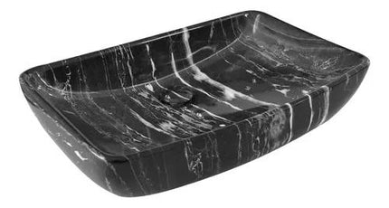 FERRUM BACHA APOYAR 600*380 FTE CURVO MARMOLADO NEGRO LK149MN PTR-BH-165-MN