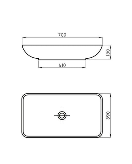 FERRUM MILOS BACHA APOYAR 690*395 SLIM LK182 MLS-BH-161-BL