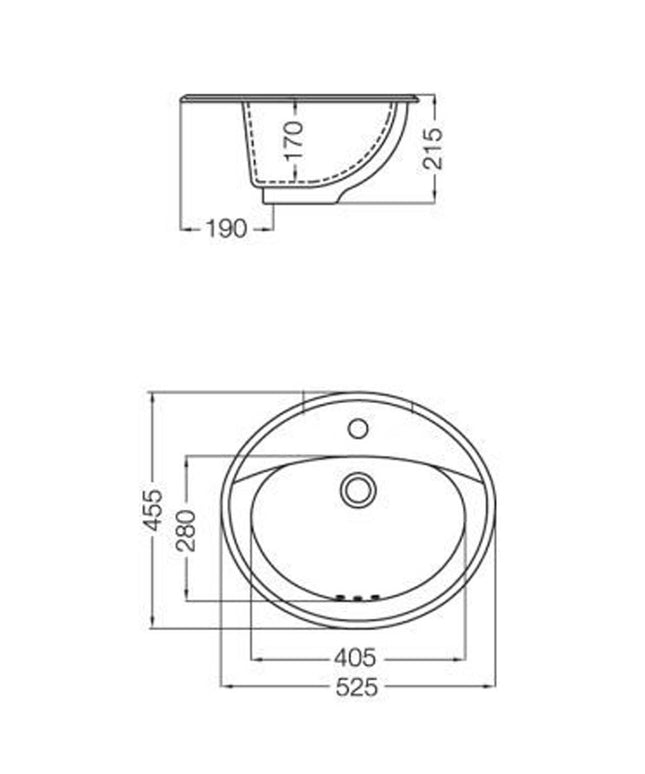 FERRUM ARMONICA BACHA OVAL 1 AG LO1F ARM-BH-133-BL