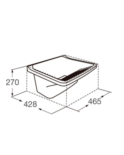 FERRUM TRAFUL STOCK P LAVADERO POLIP 15L  LP015 TRA-PD-002-BL