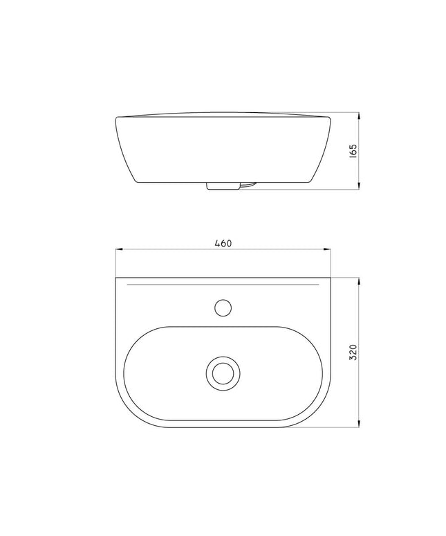 FERRUM TORI BACHA OVALADA 46CM LT071-B TOR-BH-071-BL