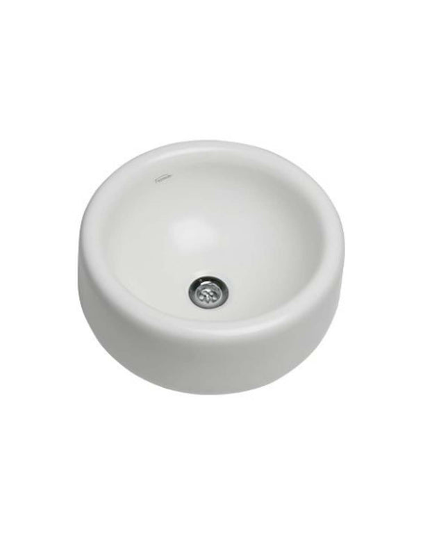 FERRUM MILOS BACHA CILINDRICA BLANCO SATINADO LWNF MLS-BH-166-BS