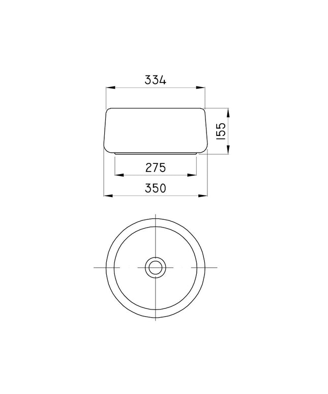 FERRUM MILOS BACHA CILINDRICA LWNF MLS-BH-166-BL