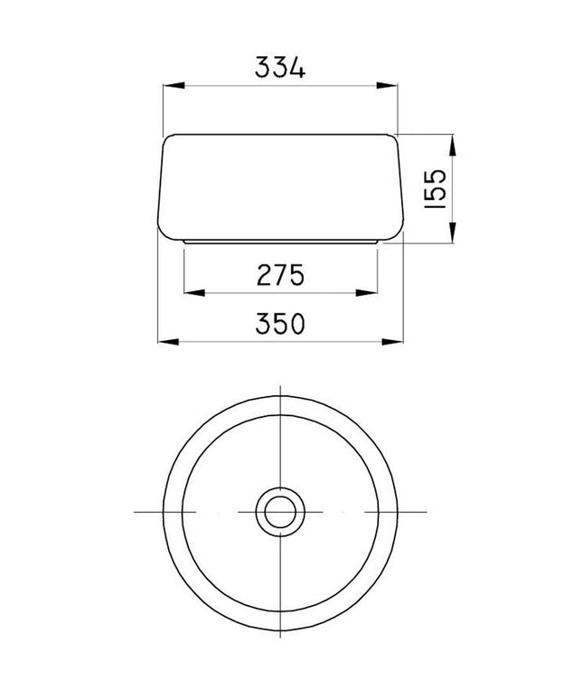 FERRUM MILOS BACHA CILINDRICA LWNF MLS-BH-166-GS