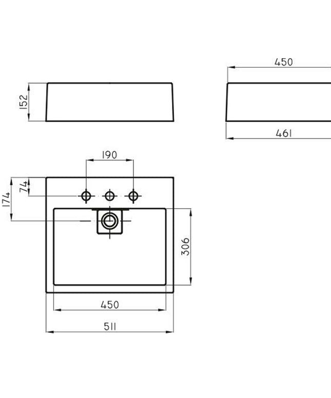 FERRUM STOCK QUBIC LAV 3AG D/OC LWR3F QUB-BH-156-BL