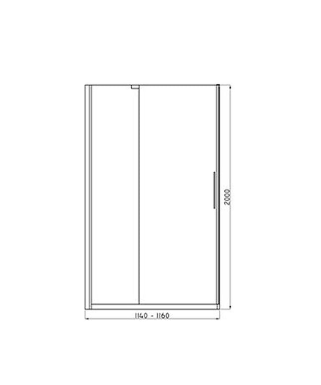 FERRUM KHIOS PANEL FRONTAL 120 VIDRIO TRANSP ND2RZ-C KHI-BX-037-CR</p><p>
