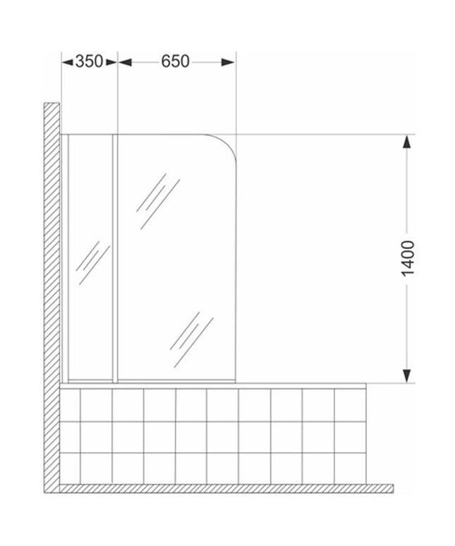 FERRUM KHIOS MAMP TRANSP 100 2 PAÑOS NM02A 01 KHI-MP-042-CR