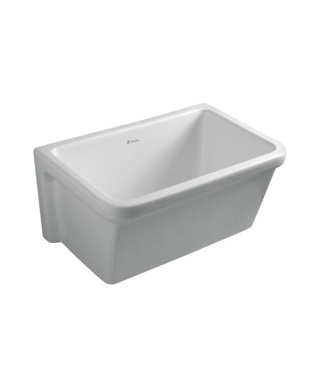 FERRUM SANITARIO PILETA C/FREGADERO LAVADERO 55X37 PFC  SVA-PD-001-BL