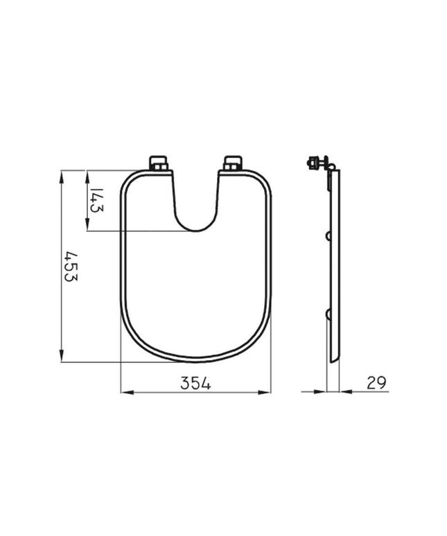 FERRUM BARI TAPA BIDET DE COLGAR TBKP BAR-TP-002-BL