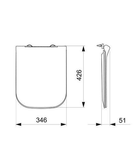 FERRUM TEMPLE TAPA INOD UF SLIM H-CR C-SUAVE TBXUF TEM-TP-001-BL