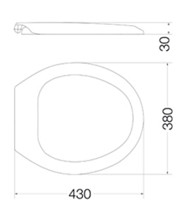 FERRUM TRAFUL TAPA ASIENTO GENERICA PP TFW TRA-TP-003-BL