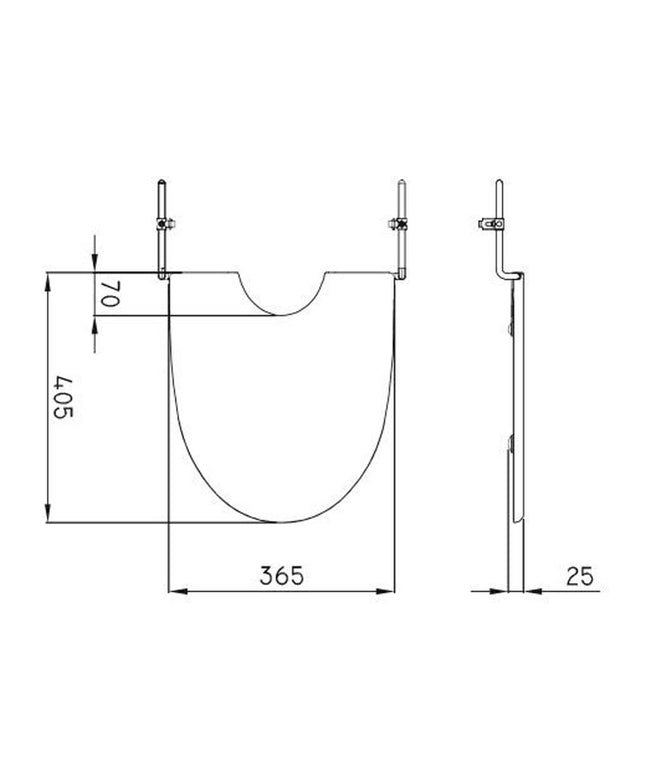FERRUM MARINA TAPA BIDE 1AG UF THB1U MAR-TP-003-BL