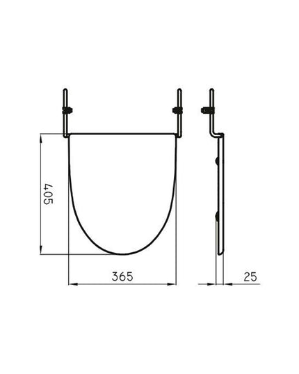 FERRUM MARINA TAPA BIDE 3AG UF THB3U MAR-TP-009-BL