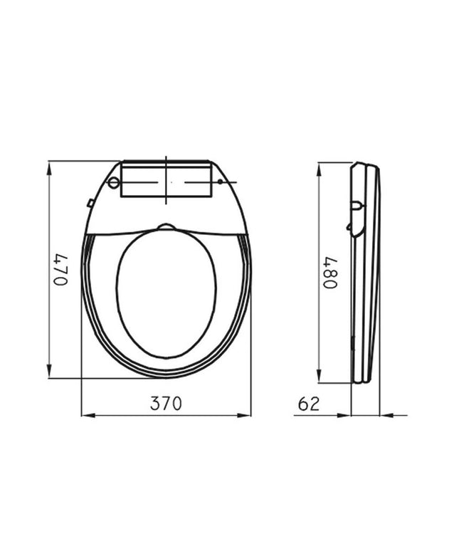 Ferrum Traful  Ino C/bidet Andina Traful  Mayo Thtf Tra-tp-005-bl.