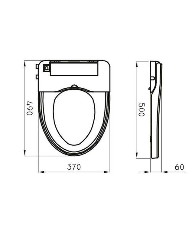 FERRUM TRAFUL INO C/BIDET INCORPORADO MARINA THTH TRA-TP-006-BL