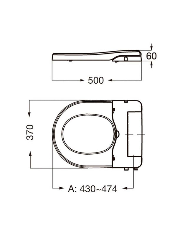 FERRUM TRAFUL INO C/BIDET THTR FONTANA QUBIC MURANO VARESE  TRA-TP-007-BL