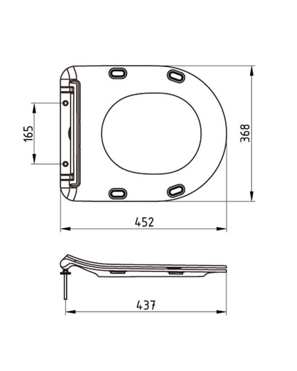 FERRUM TAPA INOD UF H-CR C-SUAVE SLIM - VARESE TJXUF VSE-TP-004-BL