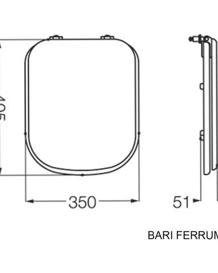 FERRUM BARI TAPA INOD COLGAR TKMP BAR-TP-007-BL
