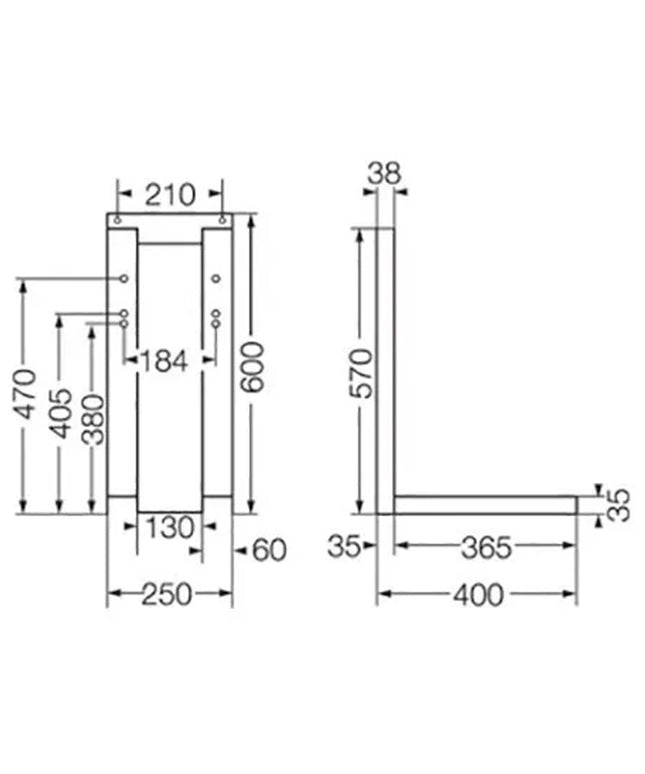 FERRUM SOP. BIDET/INOD DE COLGAR VPSAC REP-CI-001-00