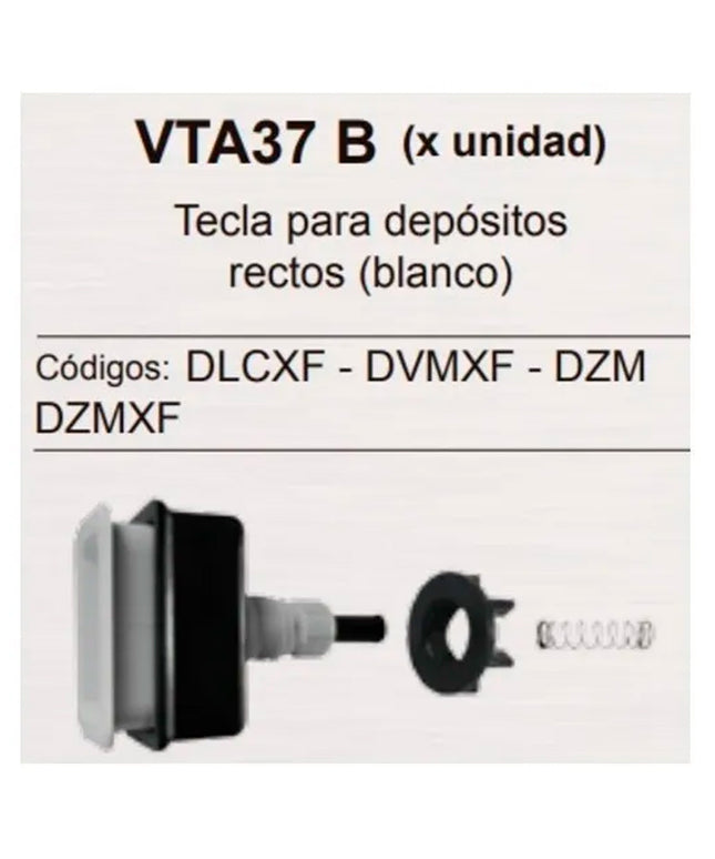 FERRUM ACCIONAMIENTO TECLA VTA37 REP-RA-037-BL