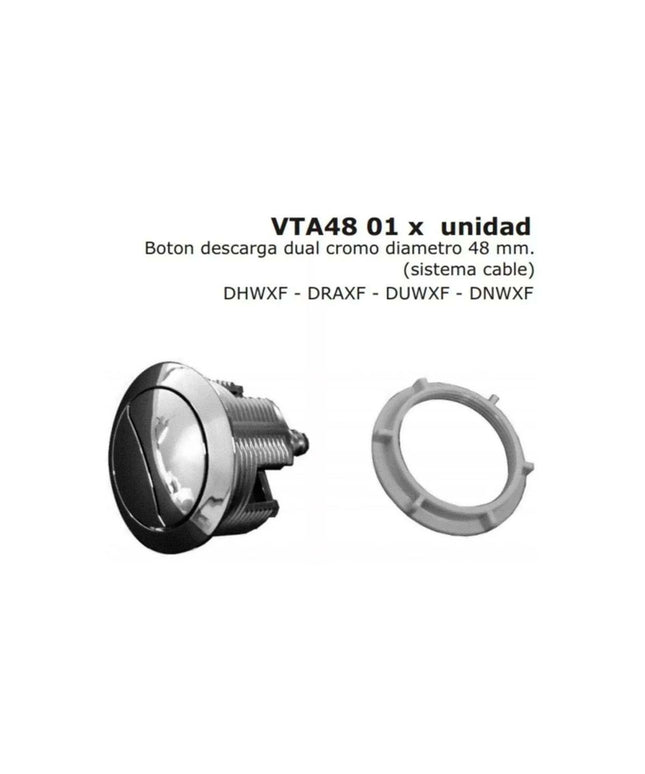 FERRUM BOTON DUAL 48 MM C/CABLE VTA48 01 REP-RA-048-CR