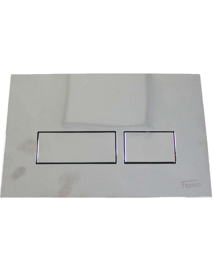 FERRUM TAPA DOBLE TECLA RECTANG CHICA  VTA51-NQ REP-RA-051-NQ