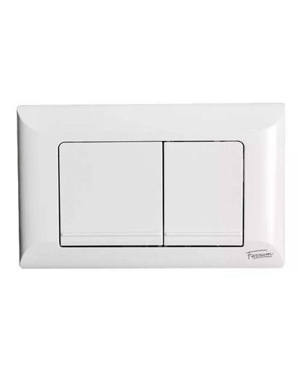 FERRUM  TAPA DOBLE TECLA RECTANG GDE BL VTA52B REP-RA-052-BL