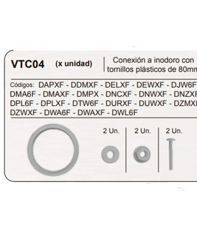 FERRUM FIJACION INODORO-DEP VTC04 REP-RX-018-00