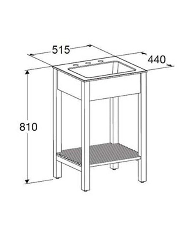 FERRUM SYMI MUEBLE 50CM X5DRP W8 ARM-MB-003-MO