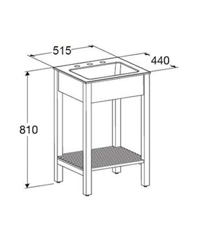 FERRUM SYMI MUEBLE 50CM X5DRP ARM-MB-003-BL