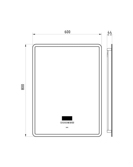 FERRUM SOLDA ESPEJO SMART TEC 60X80 SLD-ES-683-00