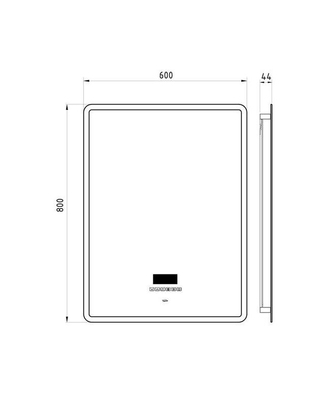 FERRUM SOLDA ESPEJO SMART TEC 60X80 SLD-ES-683-00