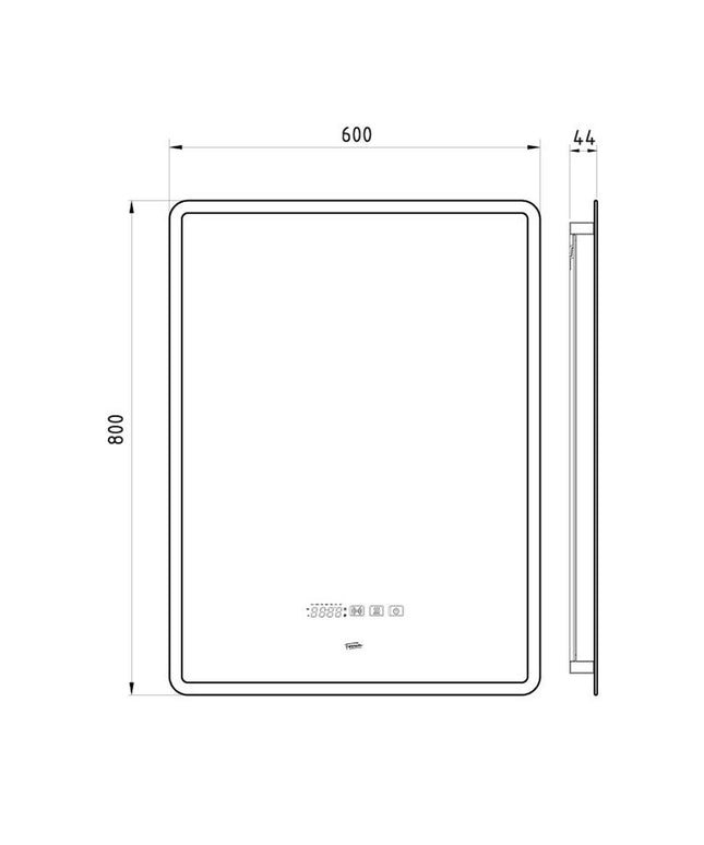 FERRUM SOLDA ESPEJO SMART TEC 60X80 SLD-ES-682-00