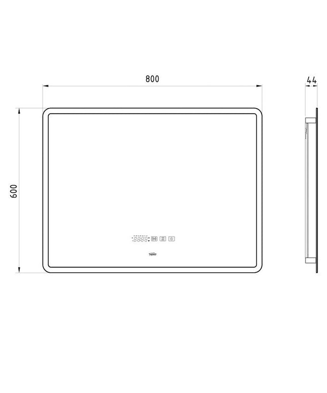FERRUM SOLDA ESPEJO SMART TEC 80X60 SLD-ES-862-00